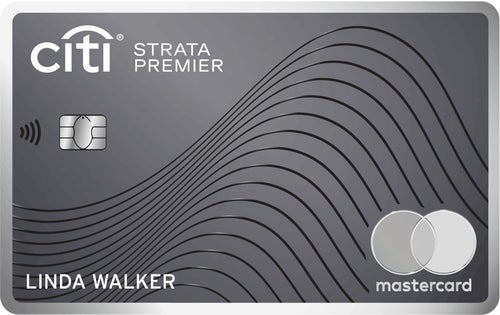 Citi Strata Premier card art