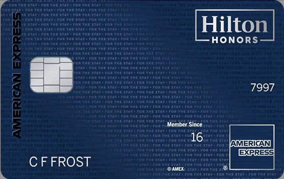 Hilton Honors Aspire Amex card art