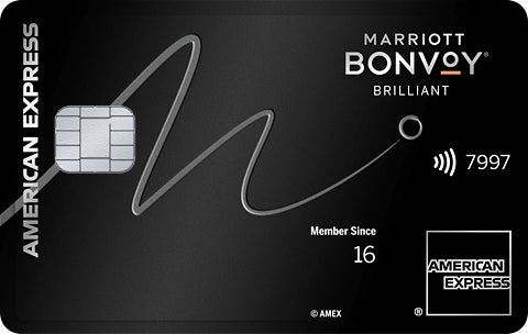 Marriott Bonvoy Brilliant Amex card art